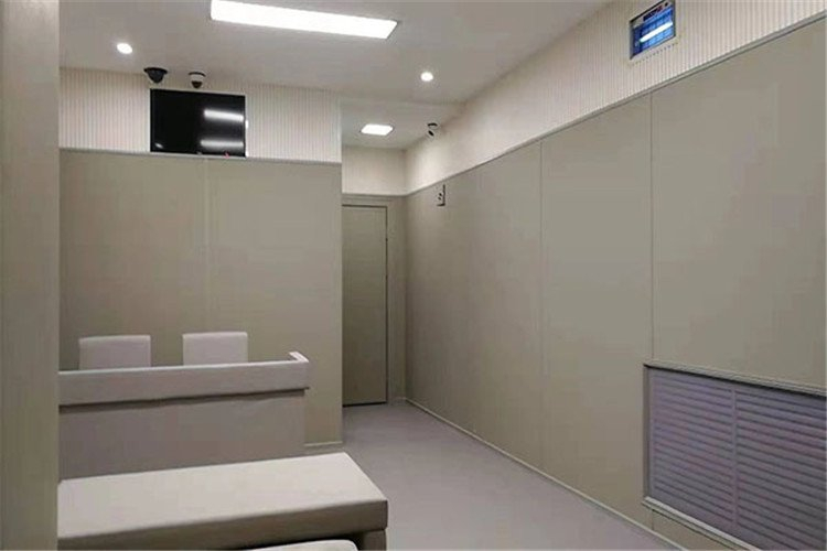 河北某市級紀委談話室軟包墻面安全防撞建設軟包工程案例